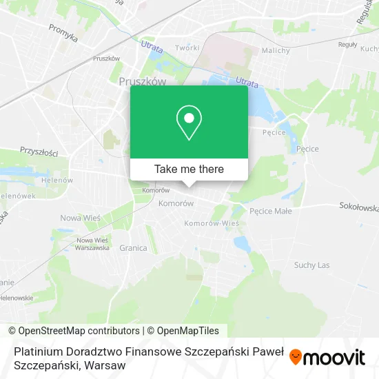 Карта Platinium Doradztwo Finansowe Szczepański Paweł Szczepański