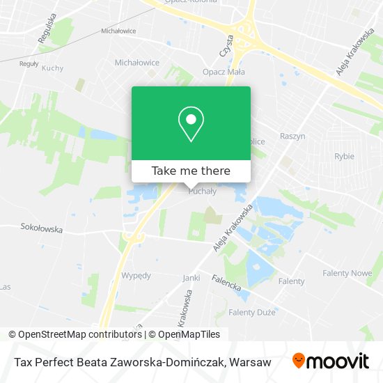 Tax Perfect Beata Zaworska-Domińczak map