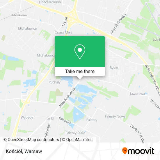 Kościół map