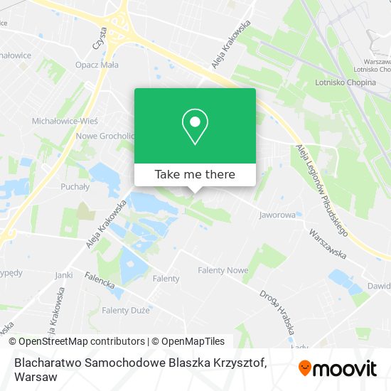 Blacharatwo Samochodowe Blaszka Krzysztof map