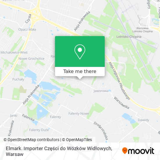 Elmark. Importer Części do Wózków Widłowych map