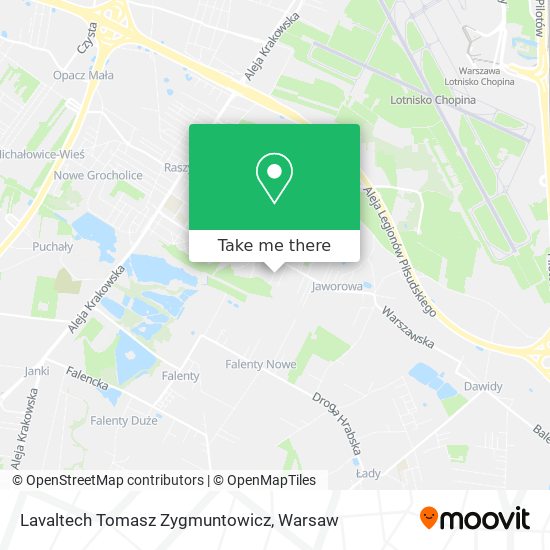 Lavaltech Tomasz Zygmuntowicz map