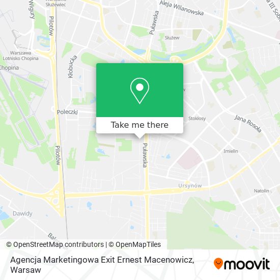 Agencja Marketingowa Exit Ernest Macenowicz map