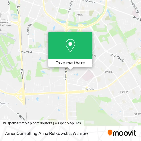 Карта Amer Consulting Anna Rutkowska