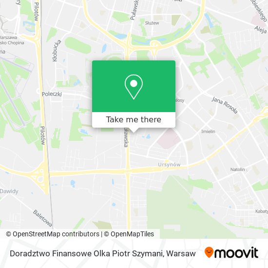 Doradztwo Finansowe Olka Piotr Szymani map