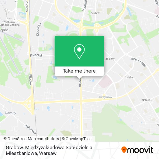 Карта Grabów. Międzyzakładowa Spółdzielnia Mieszkaniowa