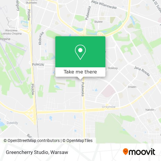 Greencherry Studio map