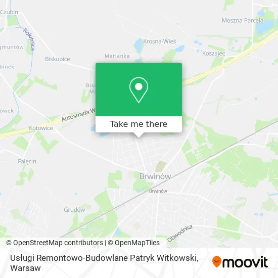 Карта Usługi Remontowo-Budowlane Patryk Witkowski