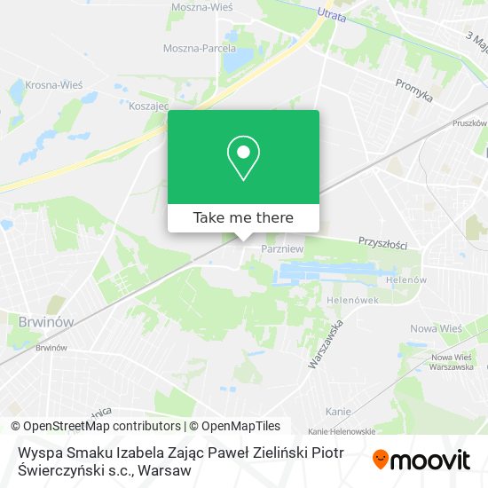 Wyspa Smaku Izabela Zając Paweł Zieliński Piotr Świerczyński s.c. map