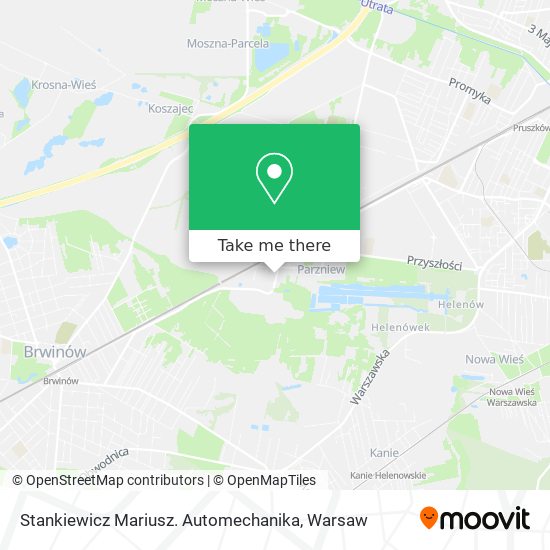 Stankiewicz Mariusz. Automechanika map