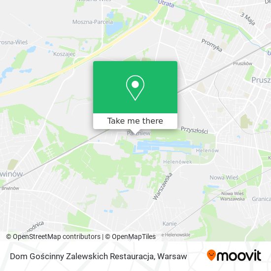 Dom Gościnny Zalewskich Restauracja map