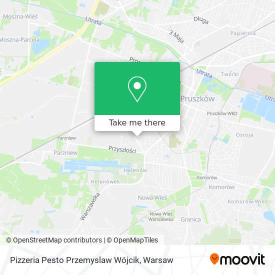 Pizzeria Pesto Przemyslaw Wójcik map