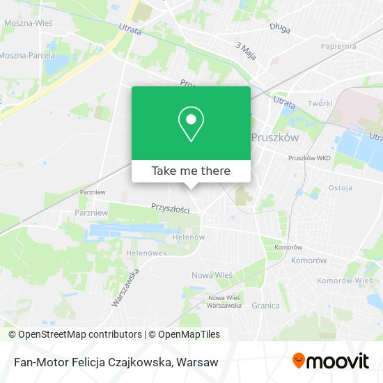 Fan-Motor Felicja Czajkowska map