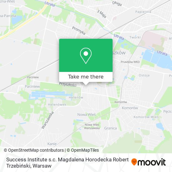 Success Institute s.c. Magdalena Horodecka Robert Trzebiński map