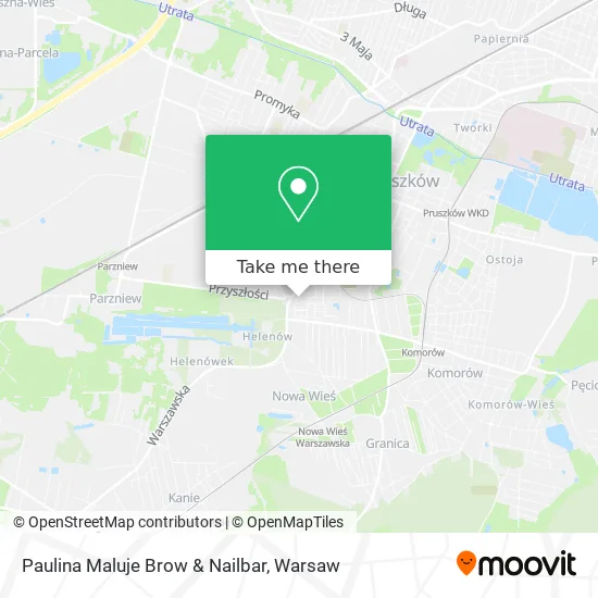 Paulina Maluje Brow & Nailbar map