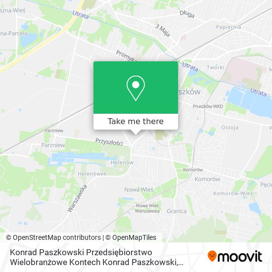 Konrad Paszkowski Przedsiębiorstwo Wielobranżowe Kontech Konrad Paszkowski map