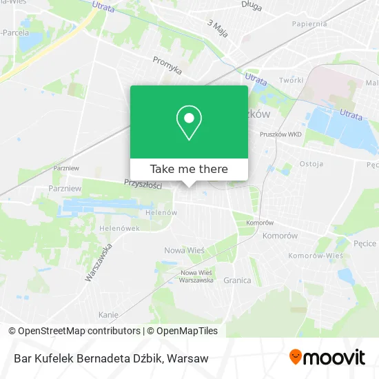 Bar Kufelek Bernadeta Dźbik map
