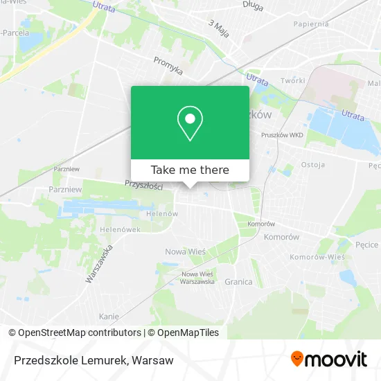 Przedszkole Lemurek map