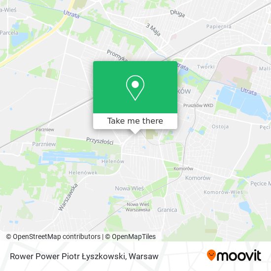 Rower Power Piotr Łyszkowski map