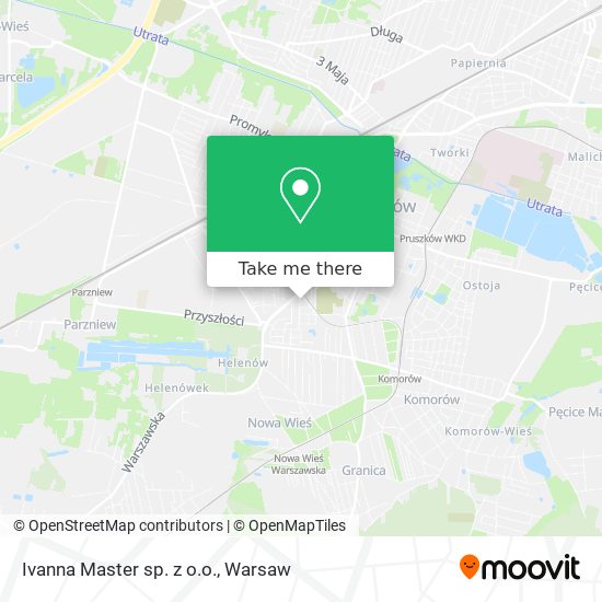 Ivanna Master sp. z o.o. map