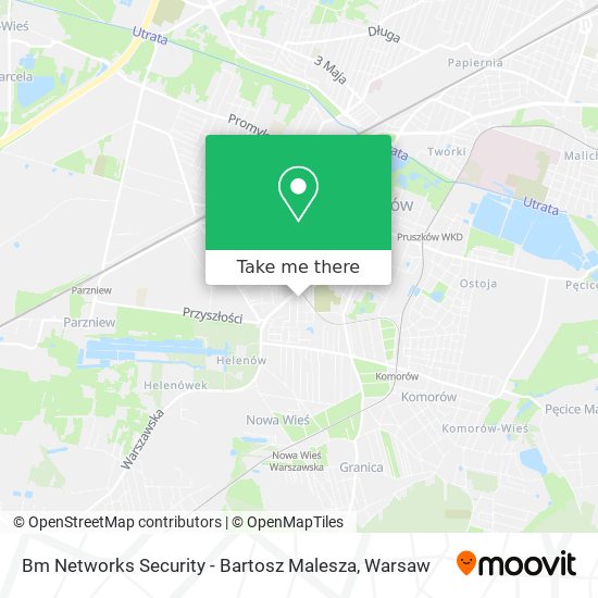 Bm Networks Security - Bartosz Malesza map