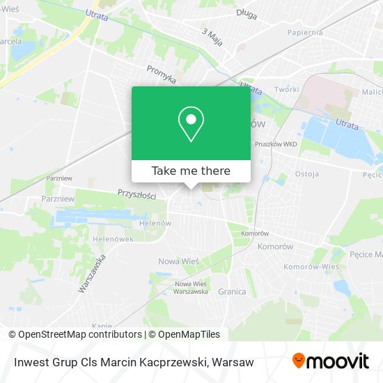 Inwest Grup Cls Marcin Kacprzewski map