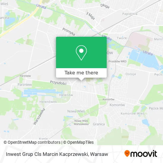 Карта Inwest Grup Cls Marcin Kacprzewski