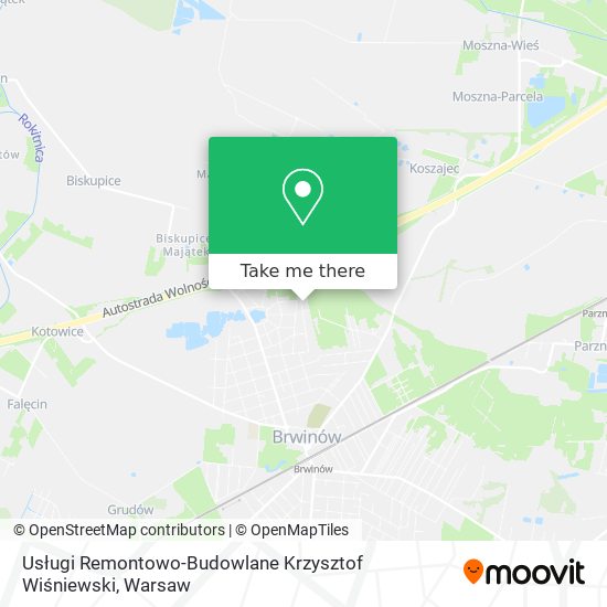 Usługi Remontowo-Budowlane Krzysztof Wiśniewski map