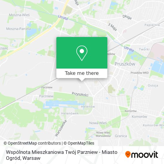 Wspólnota Mieszkaniowa Twój Parzniew - Miasto Ogród map