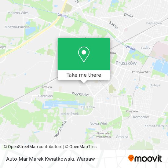 Auto-Mar Marek Kwiatkowski map