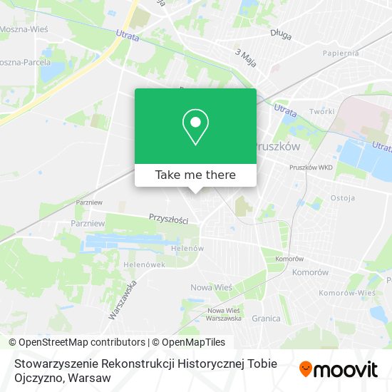 Stowarzyszenie Rekonstrukcji Historycznej Tobie Ojczyzno map