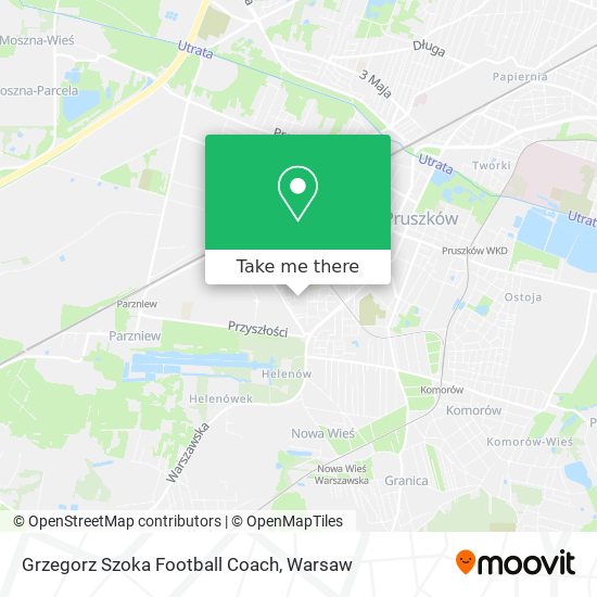 Grzegorz Szoka Football Coach map