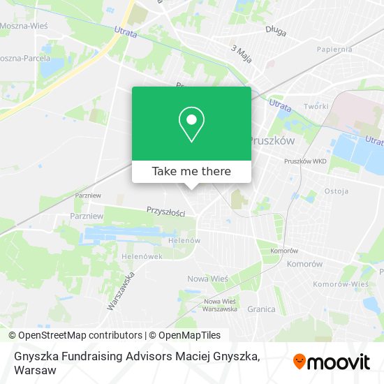 Gnyszka Fundraising Advisors Maciej Gnyszka map