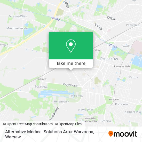 Alternative Medical Solutions Artur Warzocha map