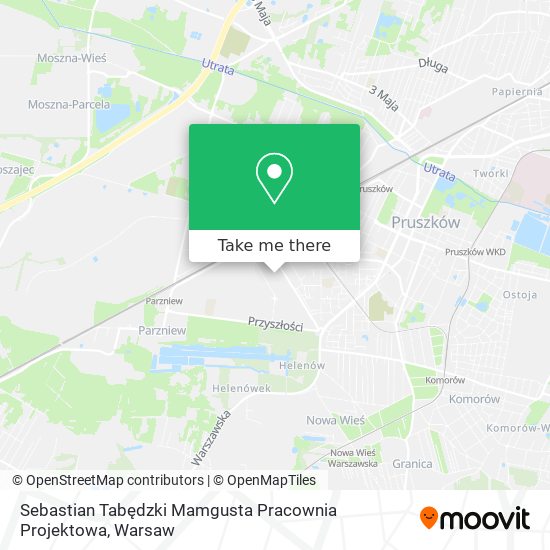 Sebastian Tabędzki Mamgusta Pracownia Projektowa map