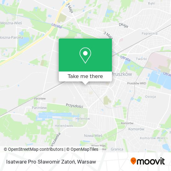 Isatware Pro Sławomir Zatoń map