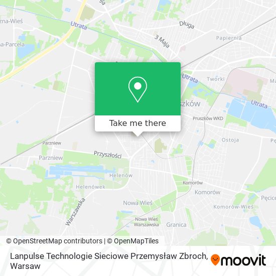 Карта Lanpulse Technologie Sieciowe Przemysław Zbroch