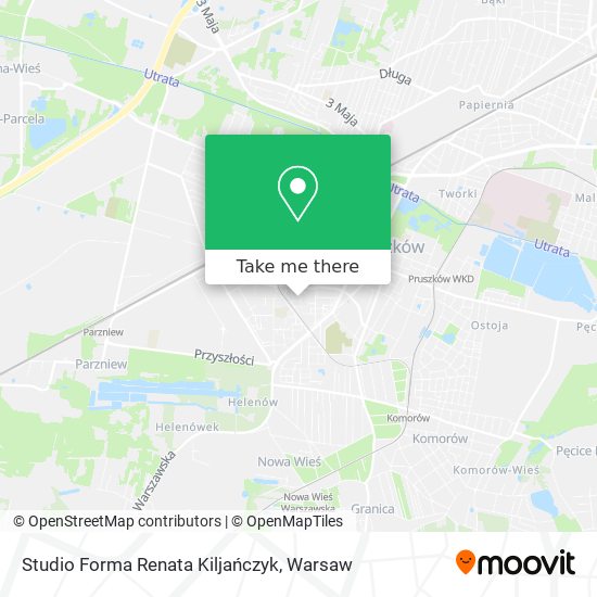 Studio Forma Renata Kiljańczyk map