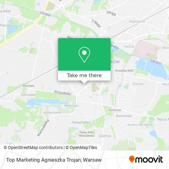 Top Marketing Agnieszka Trojan map