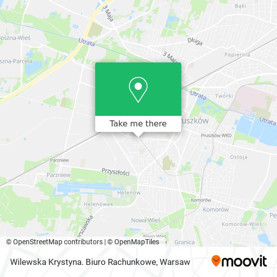 Wilewska Krystyna. Biuro Rachunkowe map