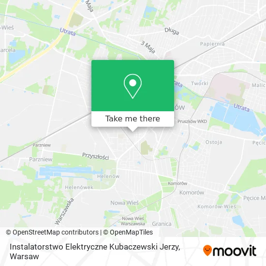 Instalatorstwo Elektryczne Kubaczewski Jerzy map