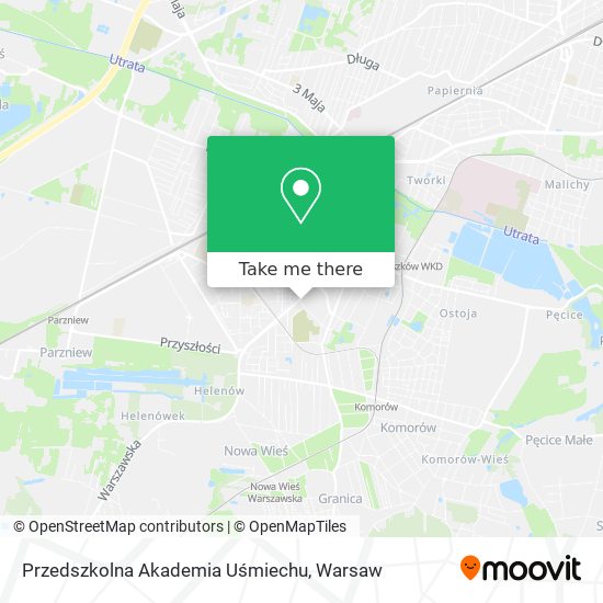 Przedszkolna Akademia Uśmiechu map