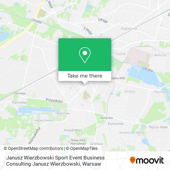 Janusz Wierzbowski Sport Event Business Consulting Janusz Wierzbowski map