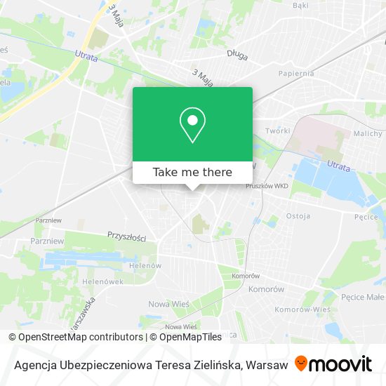 Agencja Ubezpieczeniowa Teresa Zielińska map