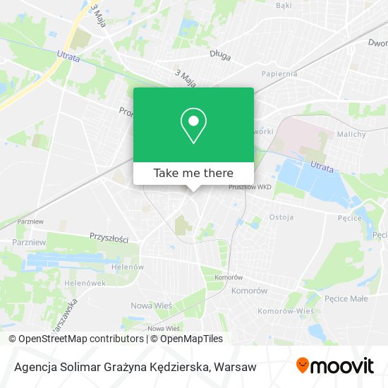 Agencja Solimar Grażyna Kędzierska map