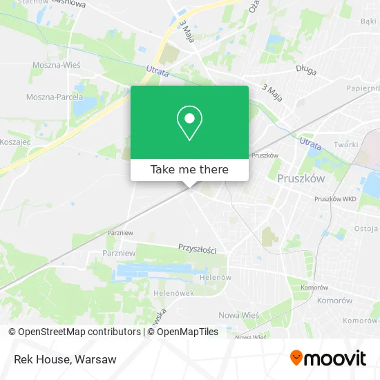 Rek House map