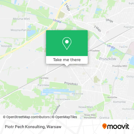 Piotr Pech Konsulting map