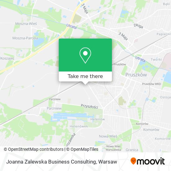 Joanna Zalewska Business Consulting map