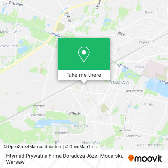 Htymad Prywatna Firma Doradcza Józef Mocarski map