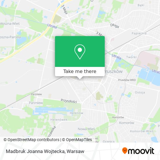 Madbruk Joanna Wojtecka map